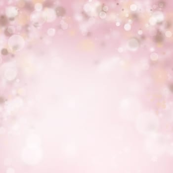 Spring background with colorful lights