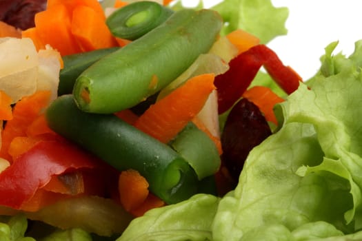 frozen mixed vegetables peas,carrots,beans,peppers,celery,corn