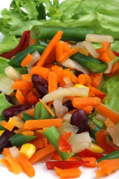 frozen mixed vegetables peas,carrots,beans,peppers,celery,corn