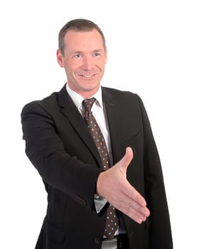 Businessman's handshake
