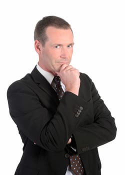 thoughtful businessman
