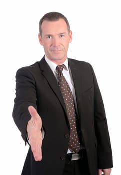 Businessman's handshake