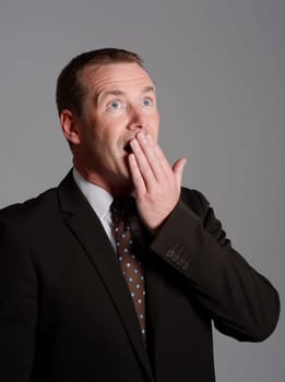 surprised businessman