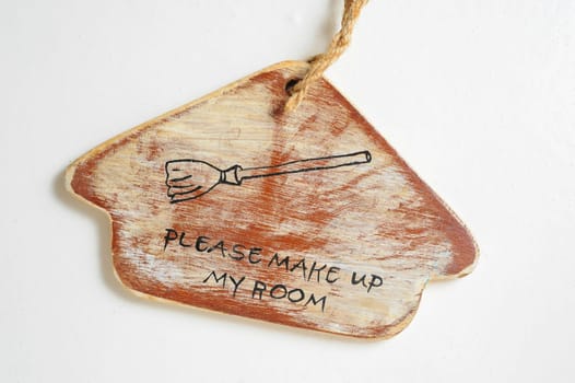 Please make up room sign