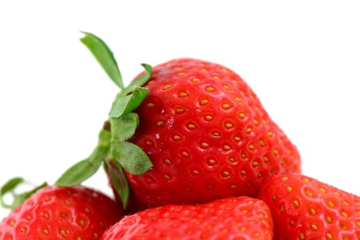Strawberry isolated on white