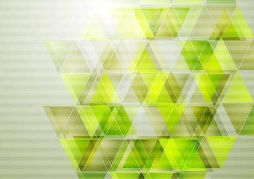 Light green tech vector background