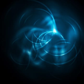 Abstract dark shiny vector background