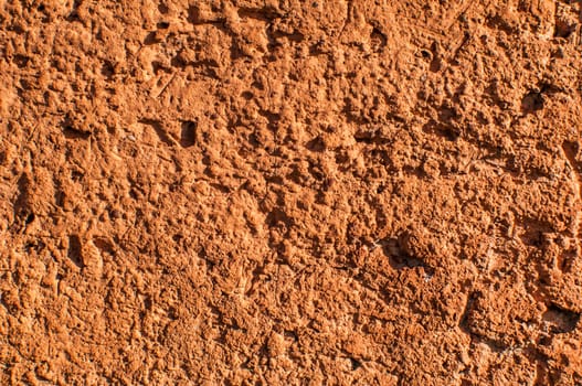 Surface of old brick closeup as background