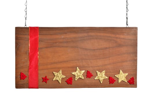 Wooden sign Christmas old wood