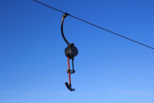 The ski lift is available