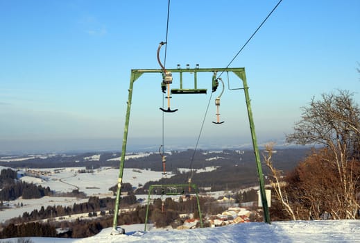 The ski lift