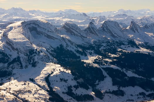 View of the Churfirsten