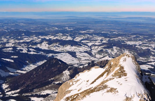Wide view of Lake Constance