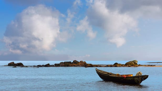 Pirogue in Kribi