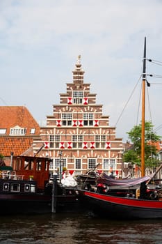 Stadstimmerwerf Galgewater in Leiden, the Netherlands.