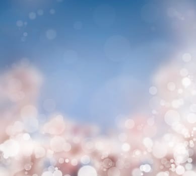 Abstract colorful blurred spring background