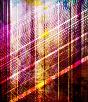 abstract stripe pattern old