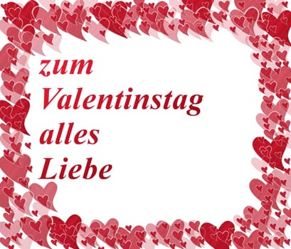 Red background