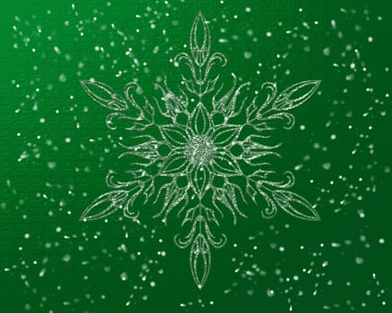 Green background