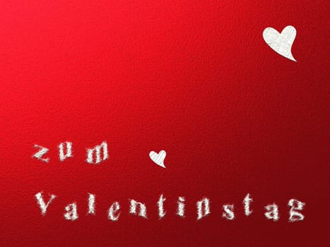 Red background