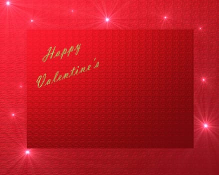 Red background