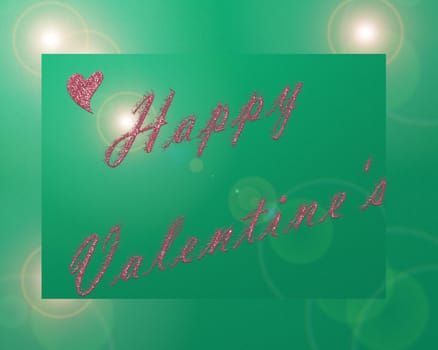 Green background