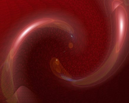 Red background