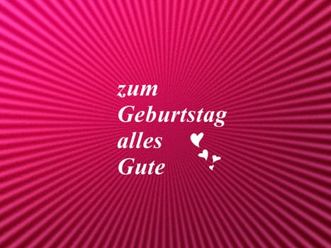 Red background