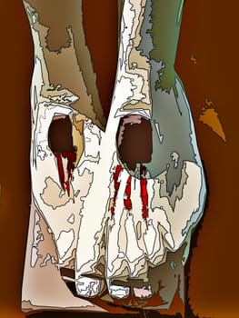 Jesus on the cross