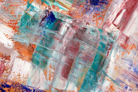 abstract painting on canvas as background