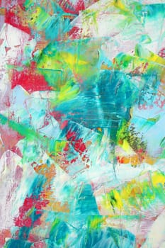 abstract painting on canvas as background