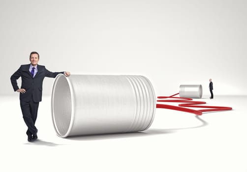 business people and can phone