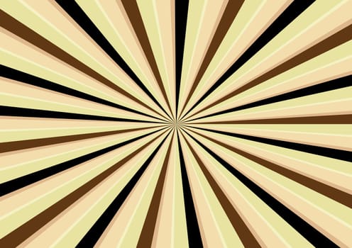 Radiant background in different shades