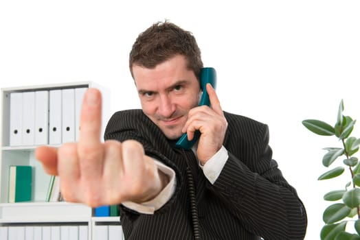 Businessman is