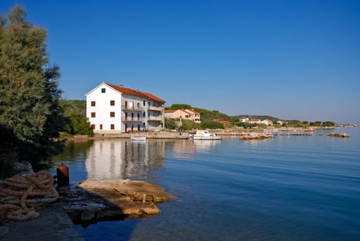 Coast in Croatia on the island of Pasman