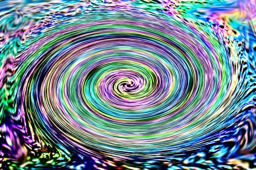 Swirl of colour