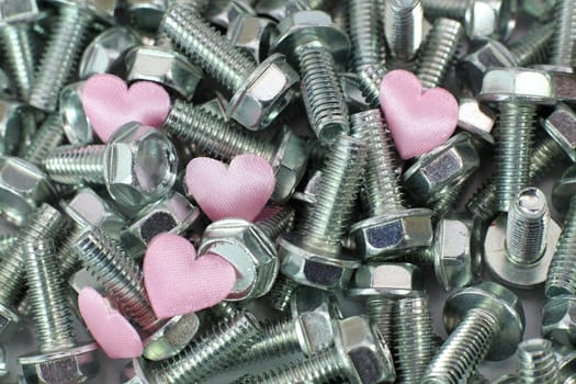 Hearts in screws
