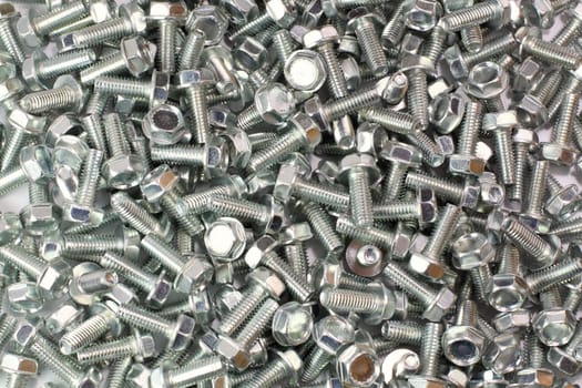 Threaded furrowing screws M6x16 Galvanized steel