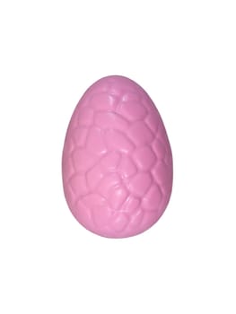 Easter egg moulds isolated against a plain background