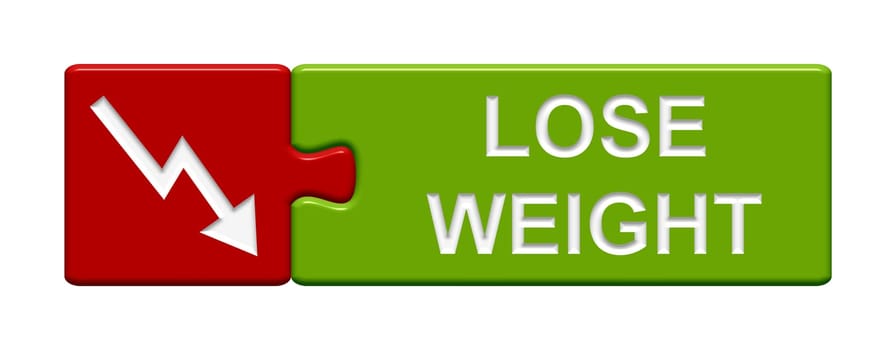 Puzzle Button: Loose Weight