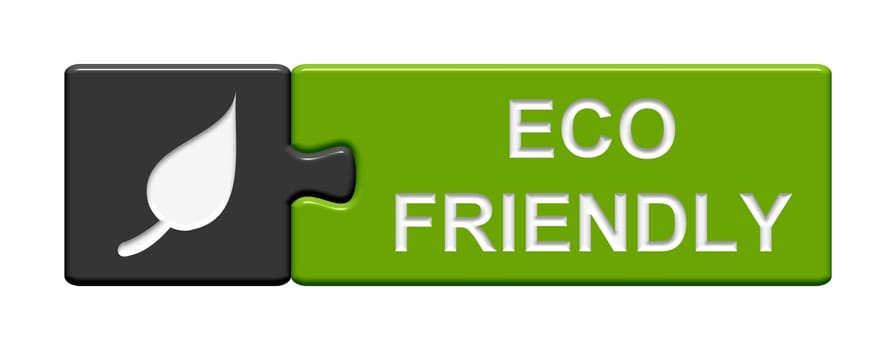 Puzzle Button: Eco friendly