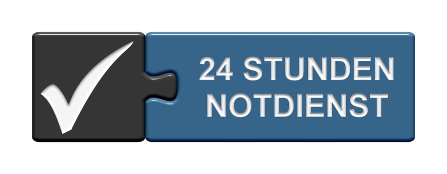 Puzzle Button: 24 hour emergency service