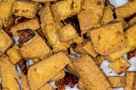 Tofu fried crispy
