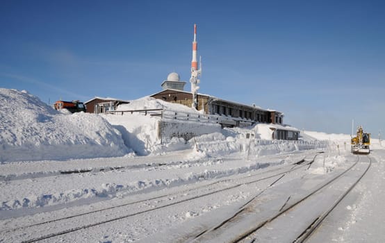 In 2012 it looked like this on the Brocken in February!