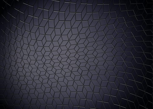 black grid background
