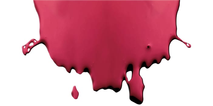 blood stain on white background