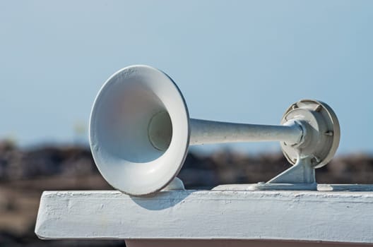 Horn used for signals during navigation