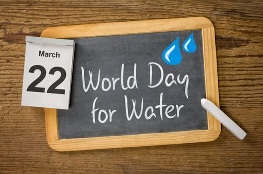World Day for Water,March 22