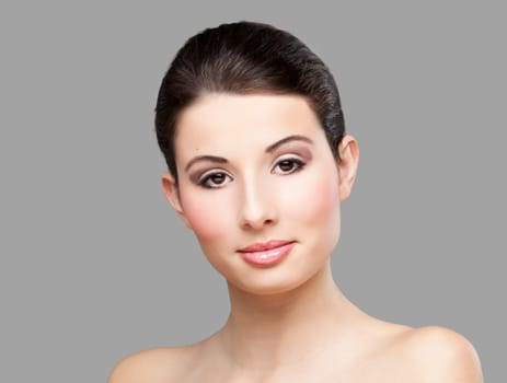 Beauty portrait of a beautiful young woman