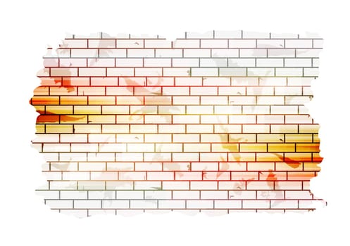 Abstract grunge tech vector background. Brick wall design